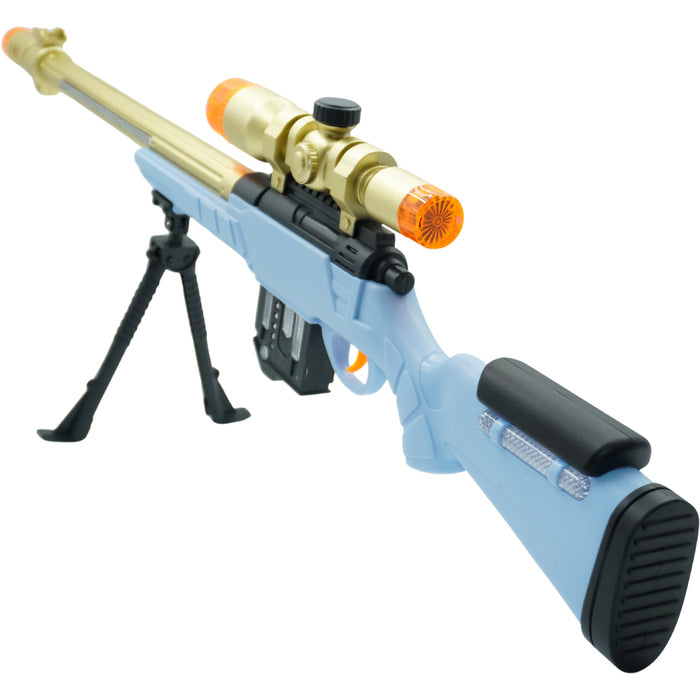 Airsoft Toy Gun Electric Airsoft Toy Gun Super Sniper with Lights and Sound