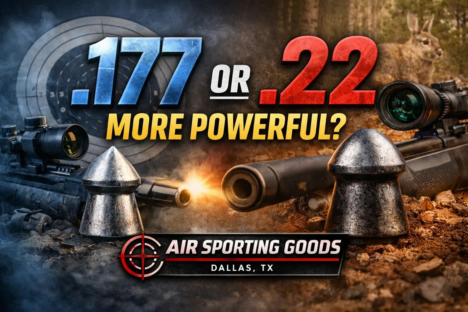 Is .177 or .22 caliber more powerful?
