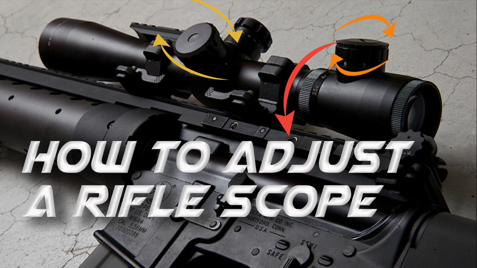 How to Adjust a Rifle Scope for Airsoft?