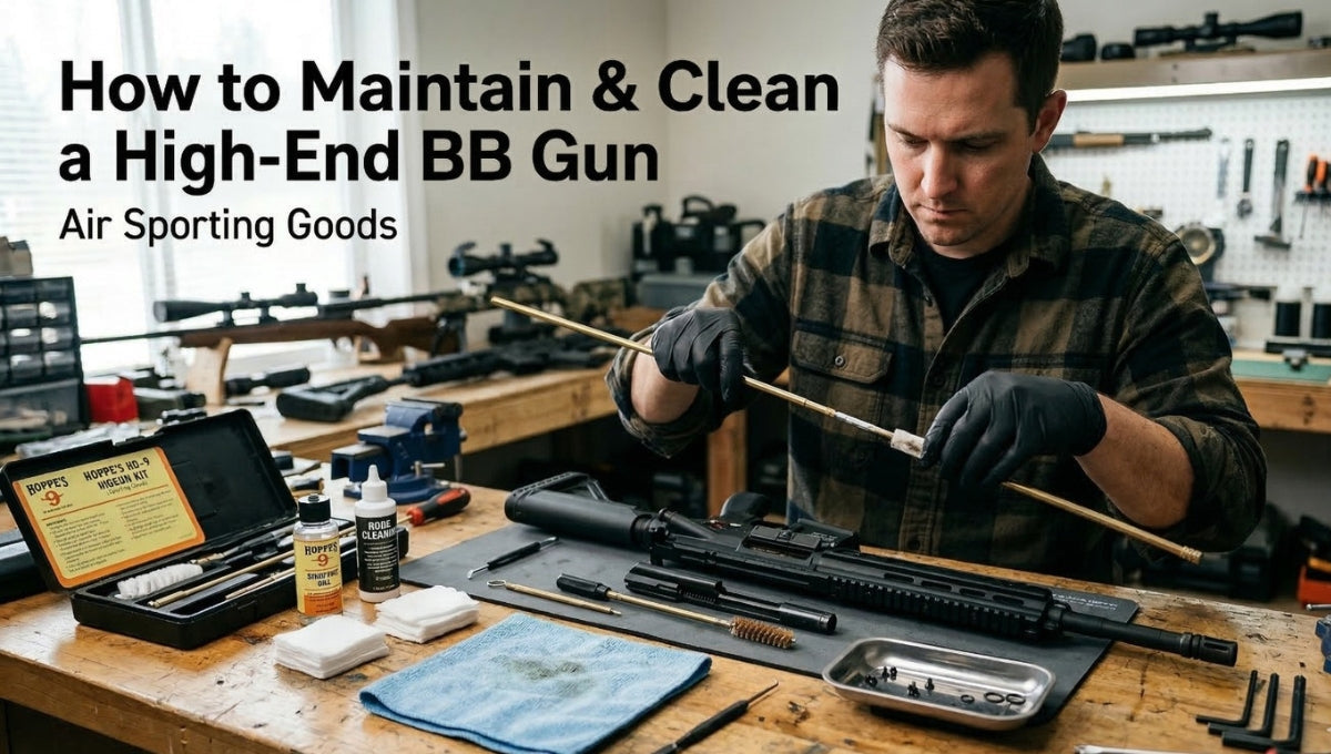 How to maintain and clean a high-end bb gun