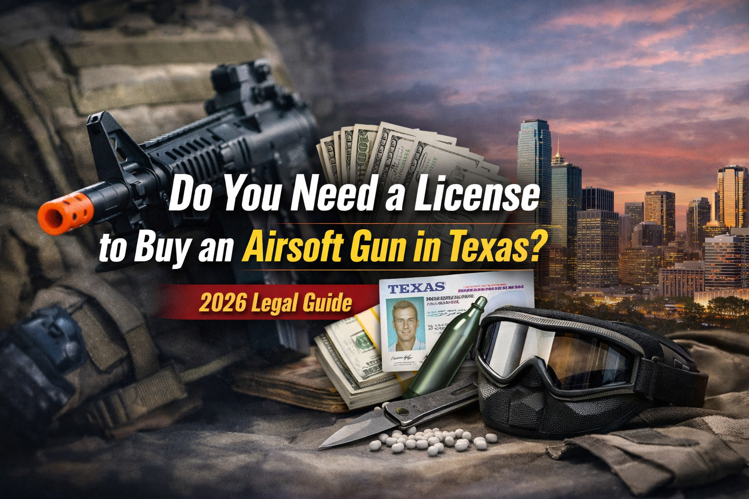 Do You Need a License to Buy an Airsoft Gun in Texas?