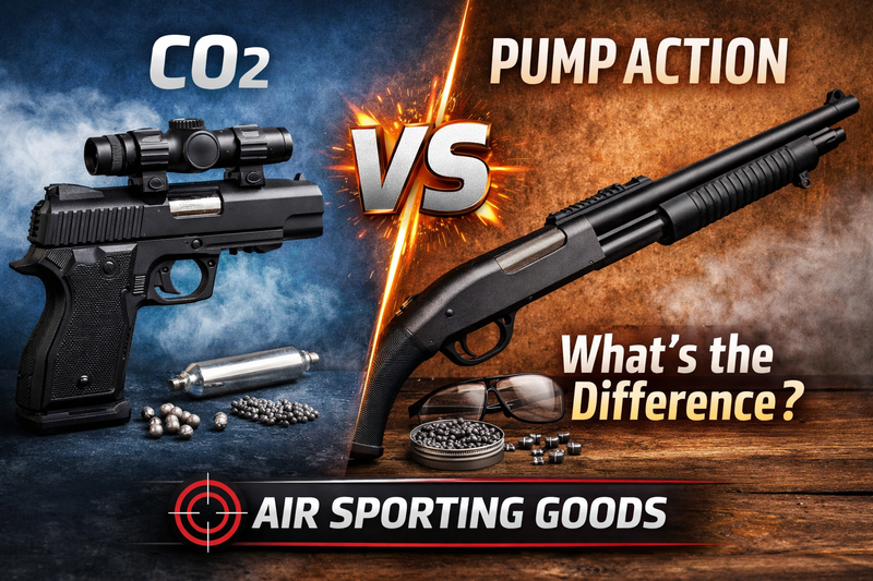 What Is the Difference Between CO2 Powered and Pump Action Air Guns?