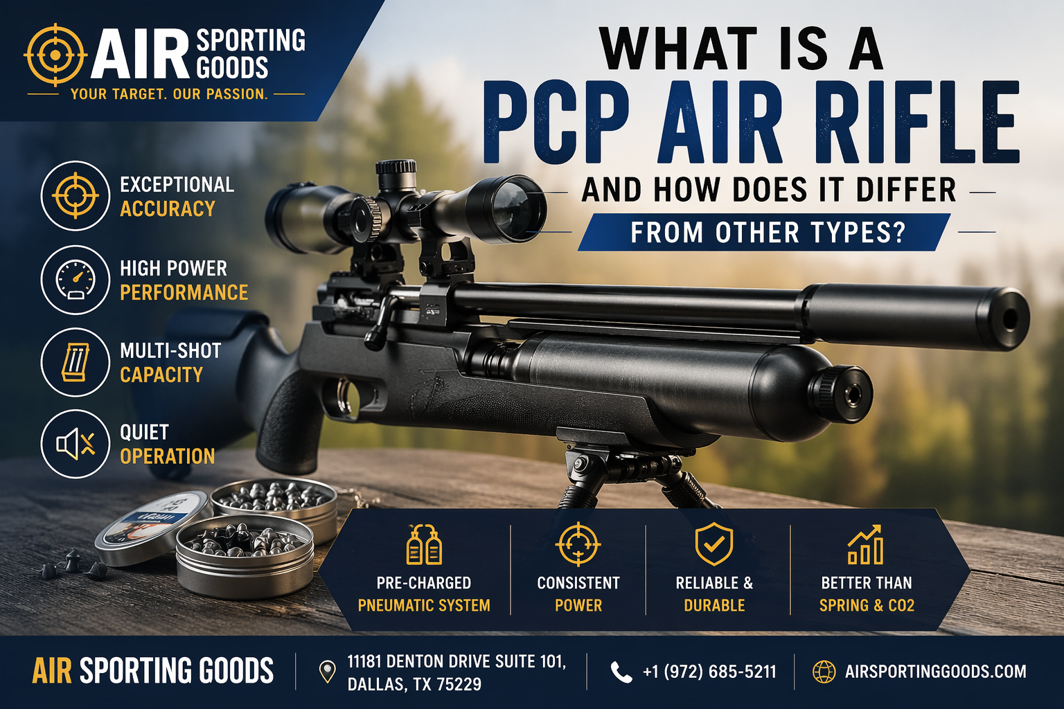 What Is a PCP Air Rifle and How Is It Different?