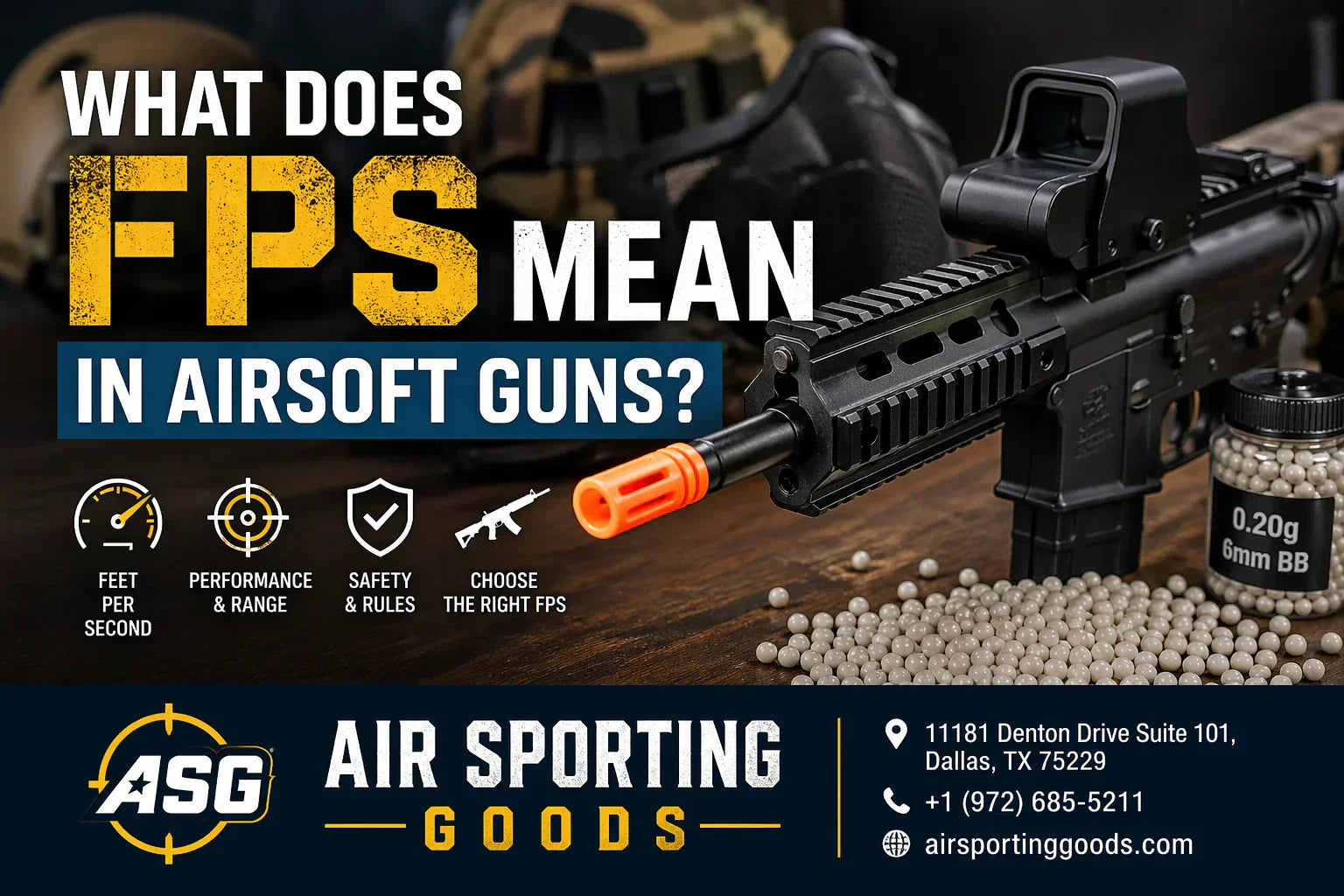 What Does FPS Mean in Airsoft Guns?