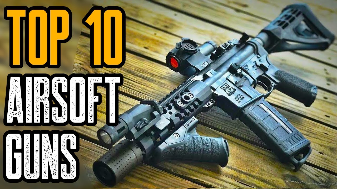 Top 10 Best Selling Airsoft Rifles in the USA