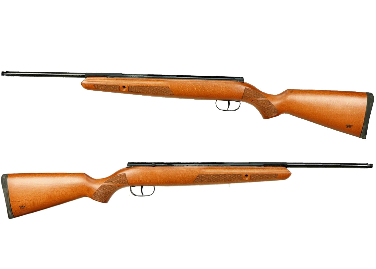 single-shot spring Air Rifle Model 55RS with moderator .22 - Winchester