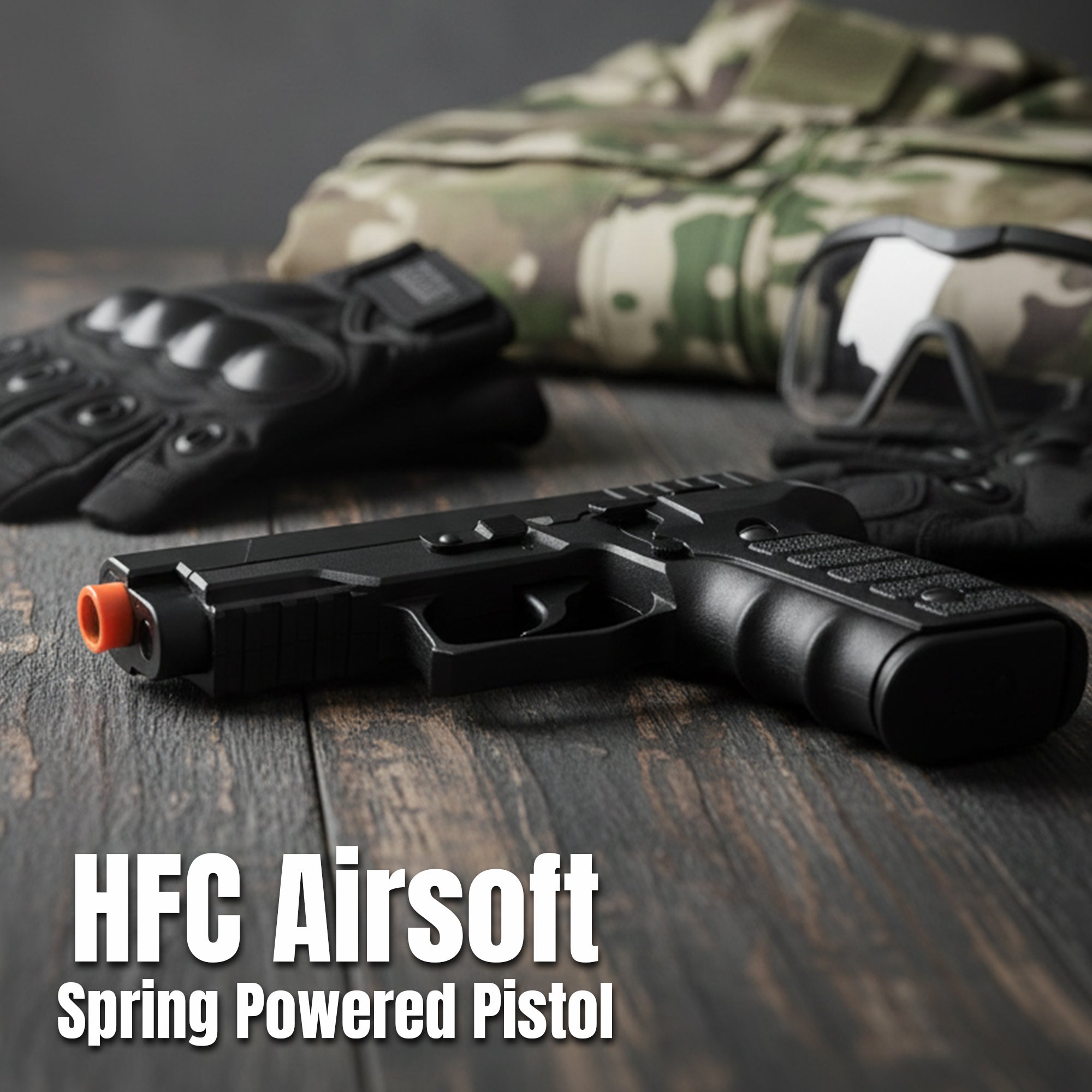 HFC Airsoft Spring Powered Pistol HA-183