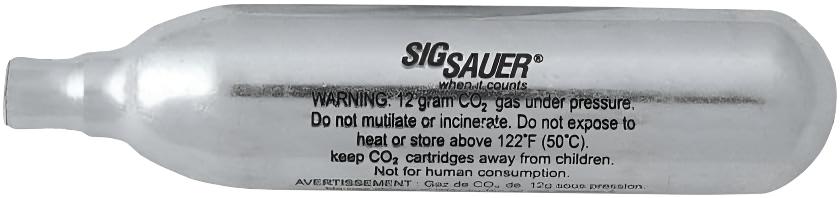 SIG SAUER 15x SIG SAUER 12g CO2 Cartridges Pack for Airguns & Airsoft