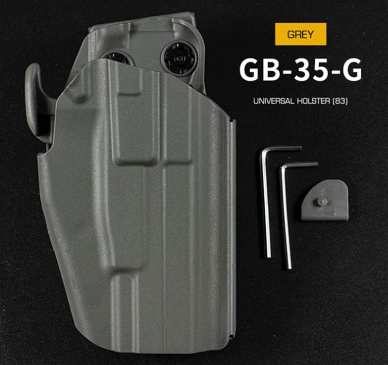 Wosport Universal Airsoft Pistol Holster Standard 283 - Grey