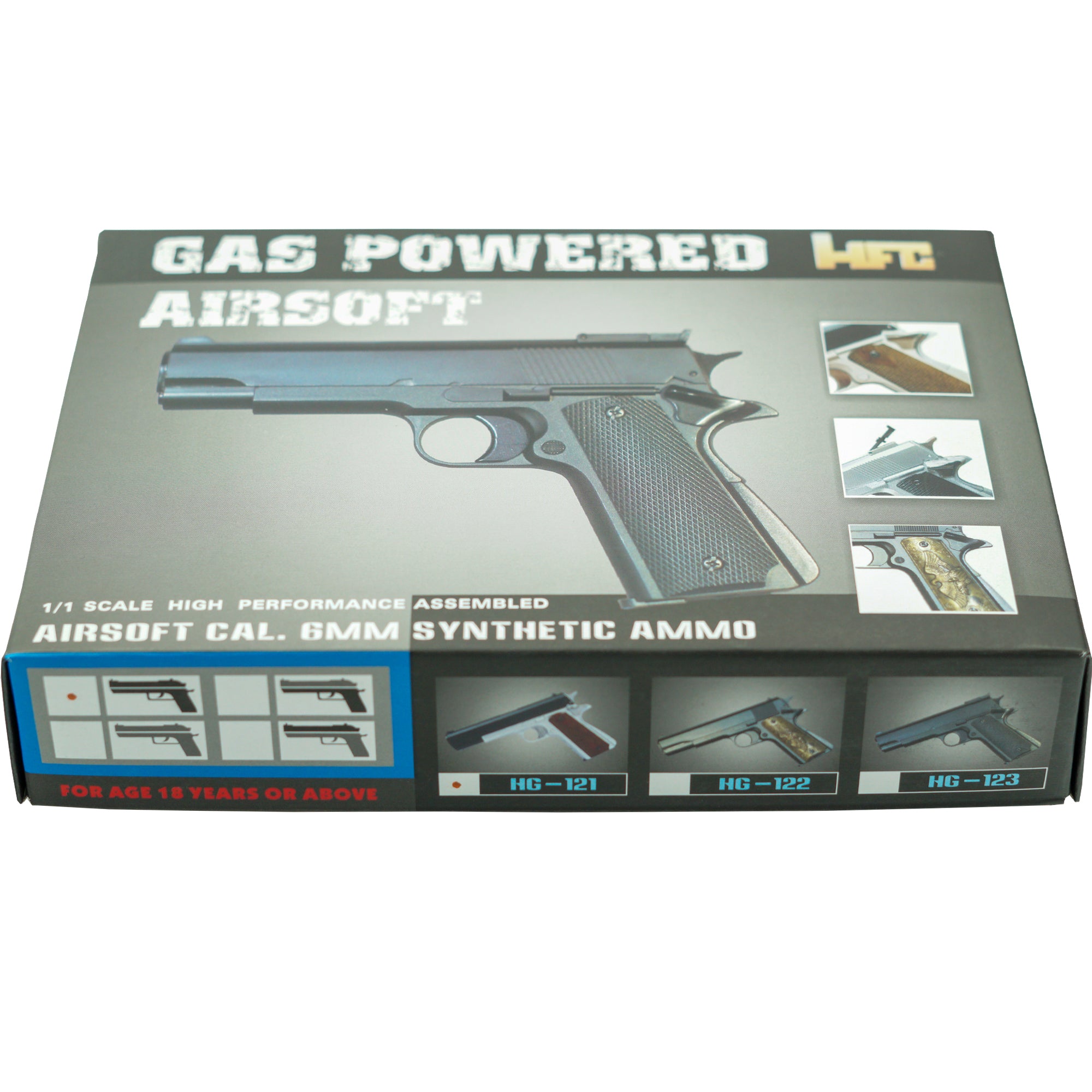 HFC Green Gas 1911 NBB Airsoft Pistol