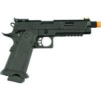 SRC Rusalka Combat Master Hi-Capa Blowback Airsoft Gas Pistol Fully Black