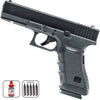 GLOCK 17 Gen3 Blowback CO2 Air Pistol W/  1500 Steel BBs & CO2