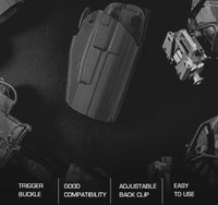 Wosport Universal Airsoft Pistol Holster Standard 283 - Grey