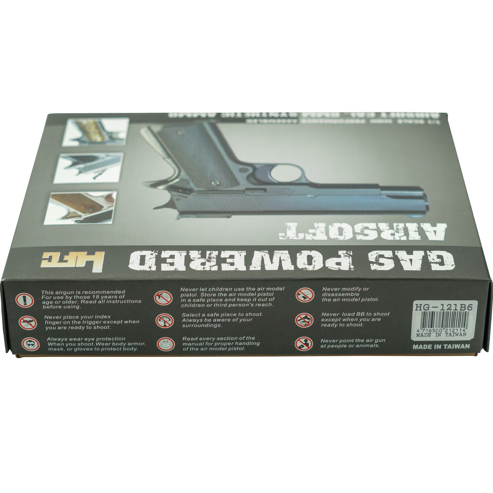 HFC Green Gas 1911 NBB Airsoft Pistol