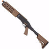 Tri-Shot Semi Auto CO2 Airsoft Shotgun 340 FPS (Black/Tan) - Elite Force