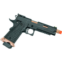 BABA YAGA Combat Master Hi-Capa 5.1 Blowback Airsoft Gas Pistol With Threaded Barrel