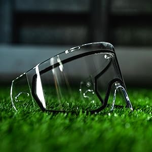 HK Army HSTL Skull Full Face Goggle - Black w/ Clear Anti-Fog Lens