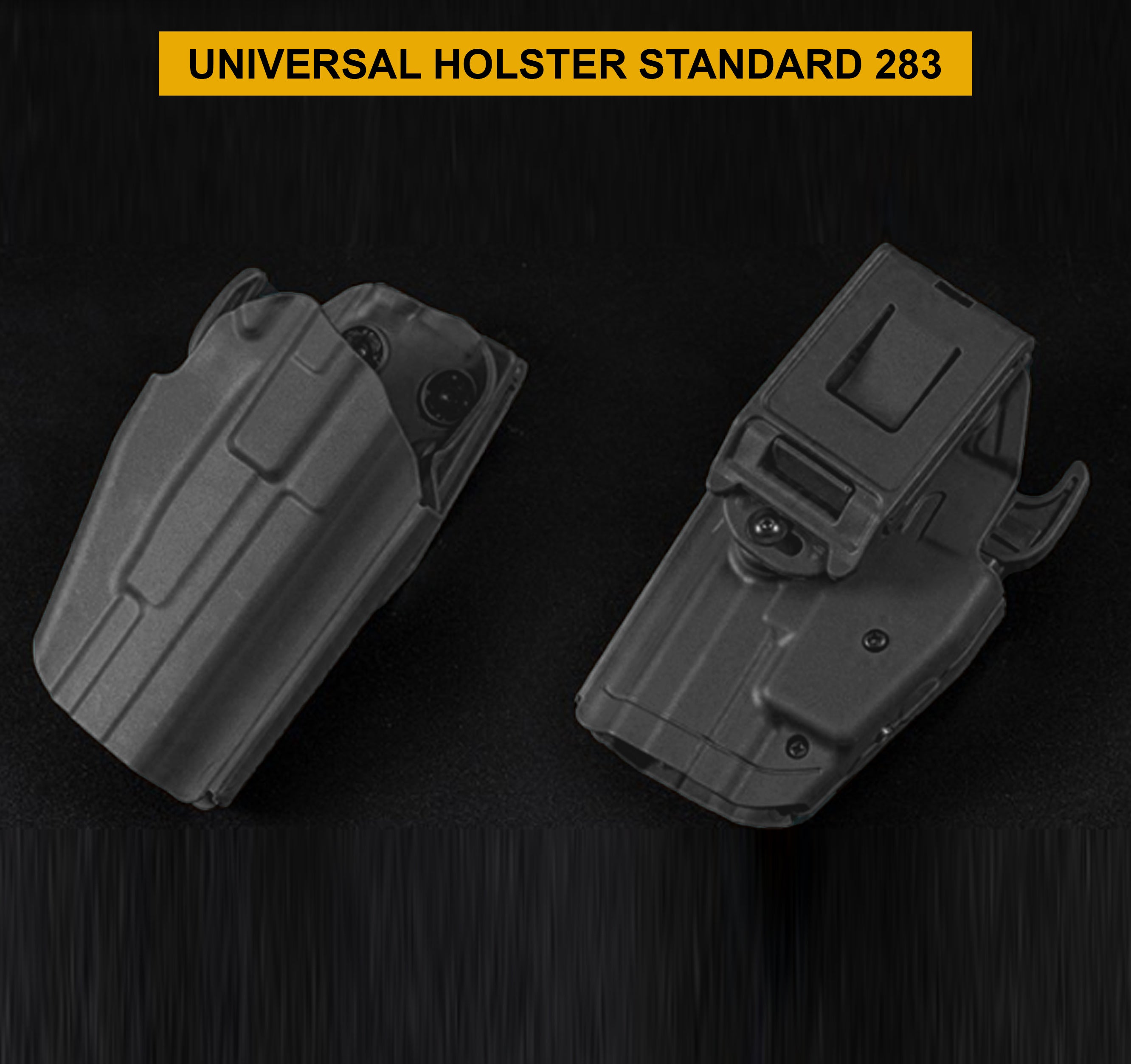 Wosport Universal Airsoft Pistol Holster Standard 283 - Grey