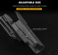 Wosport Universal Airsoft Pistol Holster Standard 283 - Grey