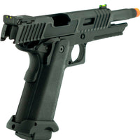 SRC Rusalka Combat Master Hi-Capa Blowback Airsoft Gas Pistol Fully Black