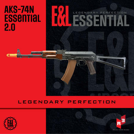AKS-74N Essential 2.0 AEG 6mm Airsoft Electric Rifle 385 FPS - Umarex