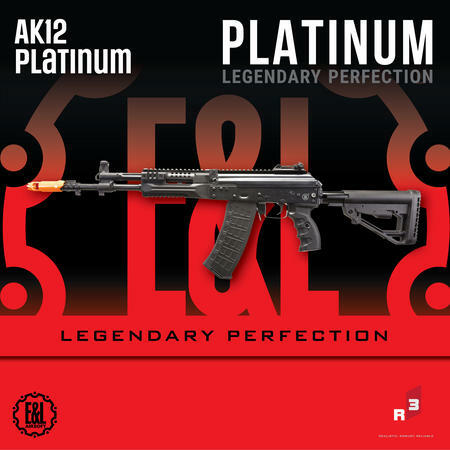 E&L AK12 PLATINUM AEG 6MM Airsoft Electric Rifle - Umarex