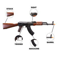 E&L AKM PLATINUM Full Auto AEG 6MM Airsoft Electric Rifle - Umarex