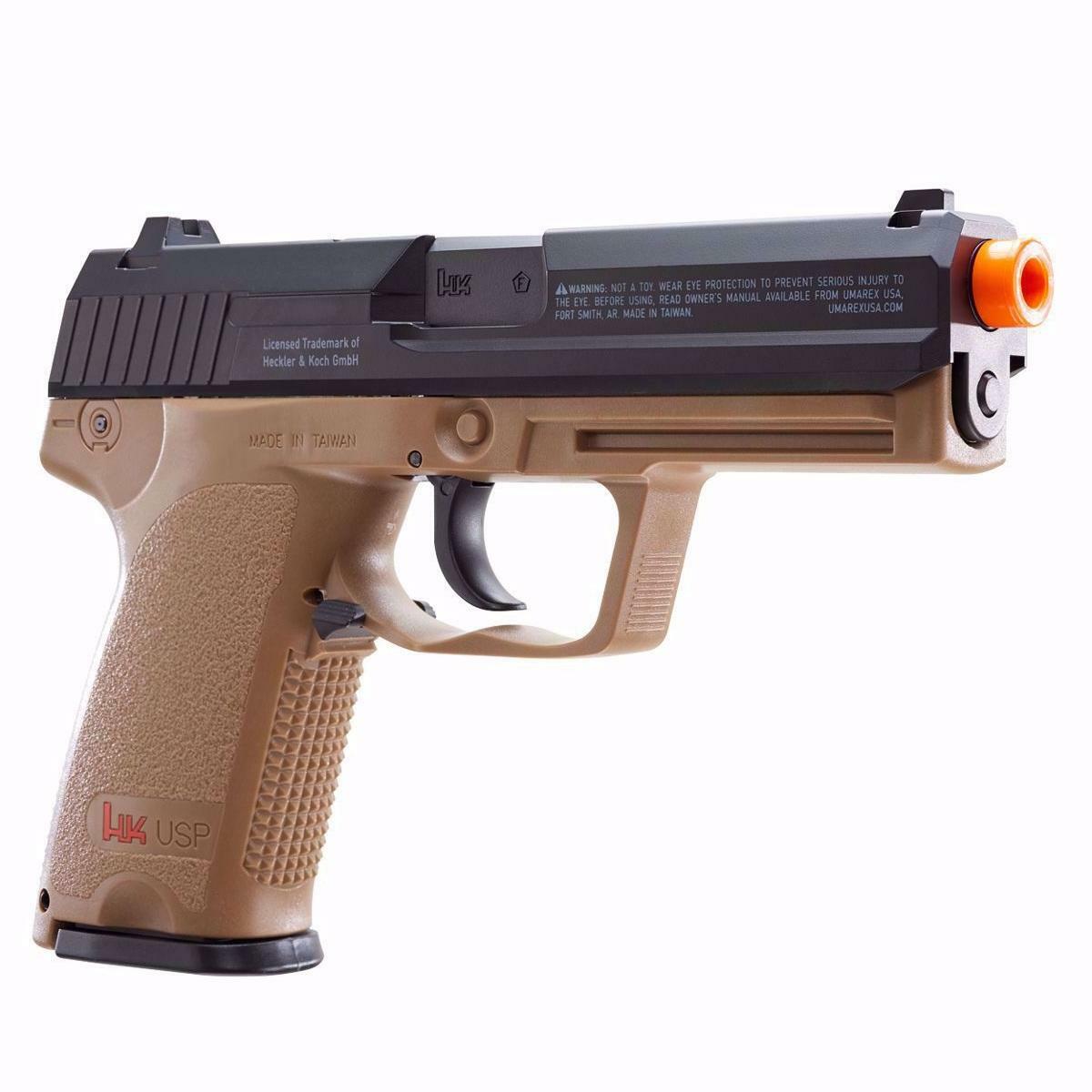 HECKLER & KOCH USP Semi Auto CO2 Non-Blowback Airsoft Pistol - Umarex