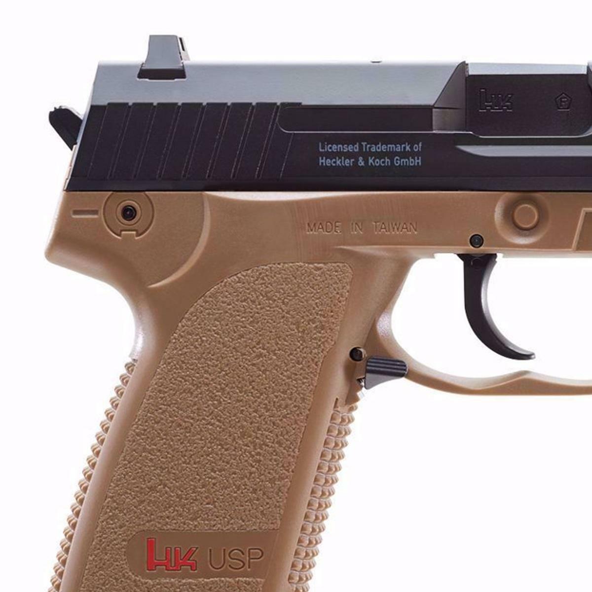HECKLER & KOCH USP Semi Auto CO2 Non-Blowback Airsoft Pistol - Umarex