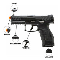 H&K VP9 Semi Auto Spring Airsoft Pistol 6mm BB Gun - Umarex