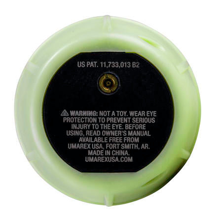 Hailstorm Glow in the Dark Green Gas Airsoft BB Grenade W/ Speed Loader - Elite Force