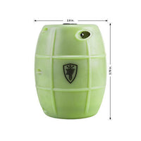 Hailstorm Glow in the Dark Green Gas Airsoft BB Grenade W/ Speed Loader - Elite Force