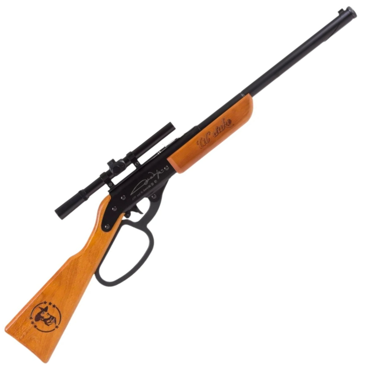 John Wayne Lil' Duke Spring Air Rifle BB Gun .177 Cal
