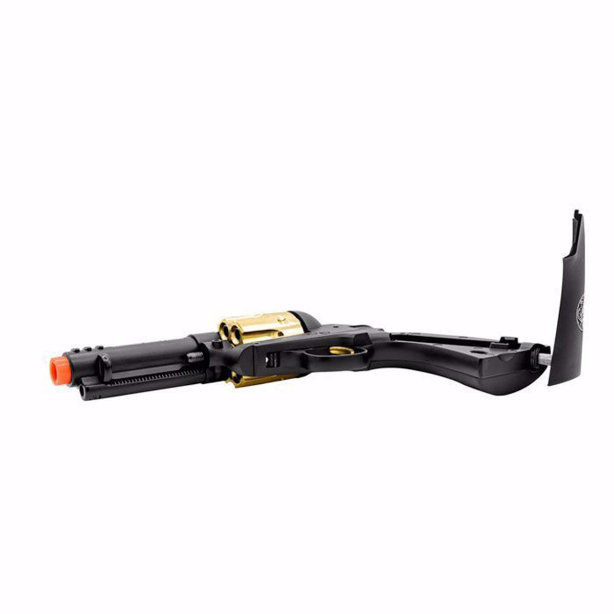 Legends Gambler High Stakes Black Gold CO2 Airsoft Revolver - Umarex