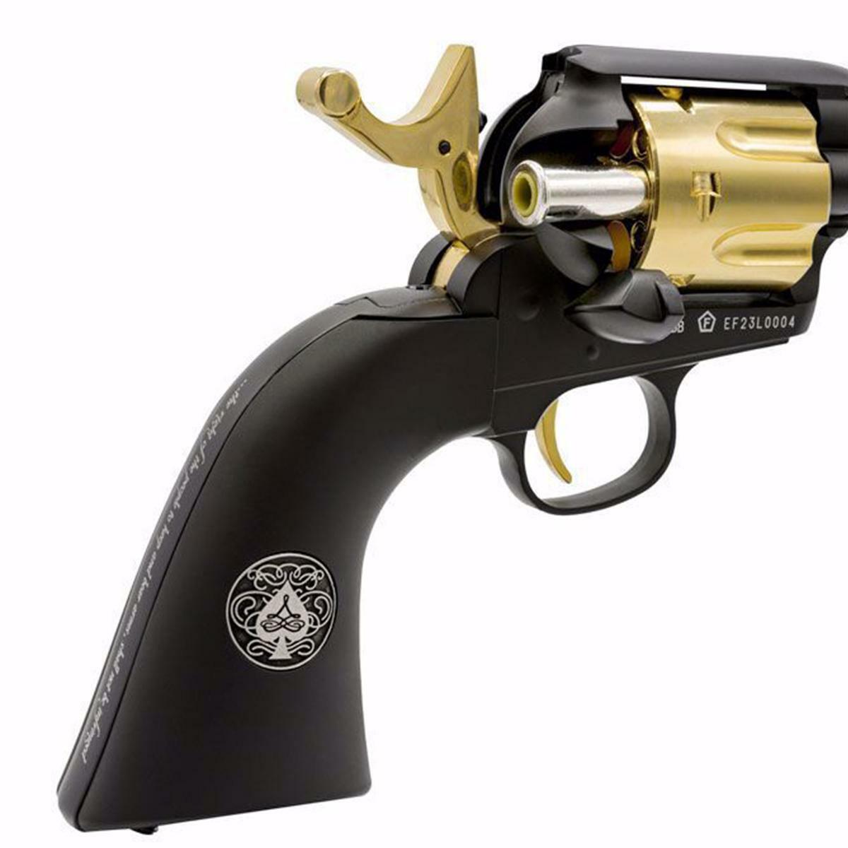 Legends Gambler High Stakes Black Gold CO2 Airsoft Revolver - Umarex