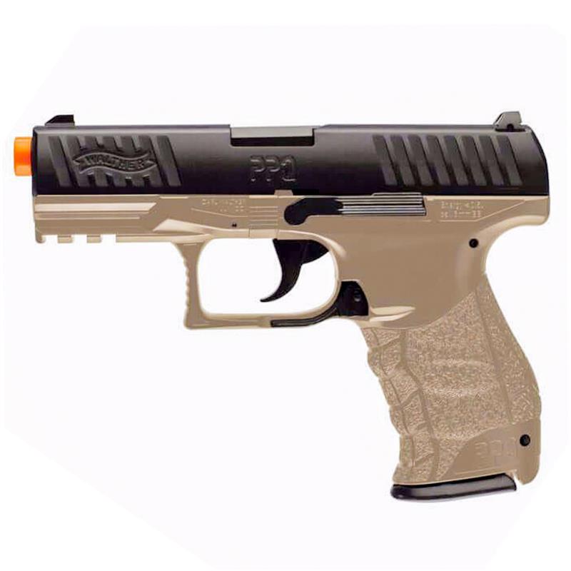 Walther PPQ Semi Auto Spring Airsoft Pistol 15 Rds - Umarex