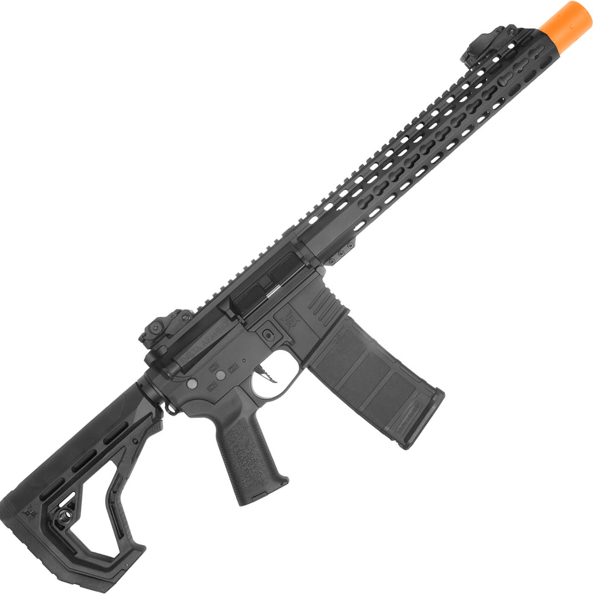 Airsoft AEG Rifle AEG Airsoft Electric Rifle AR15 SilentOps DMR ALPHA Gun - Delta Army