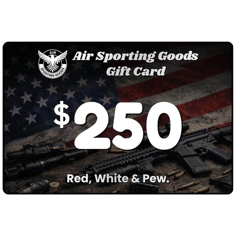 $250.00 Air Sporting Goods Gift Cards