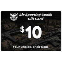 $10.00 Air Sporting Goods Gift Cards