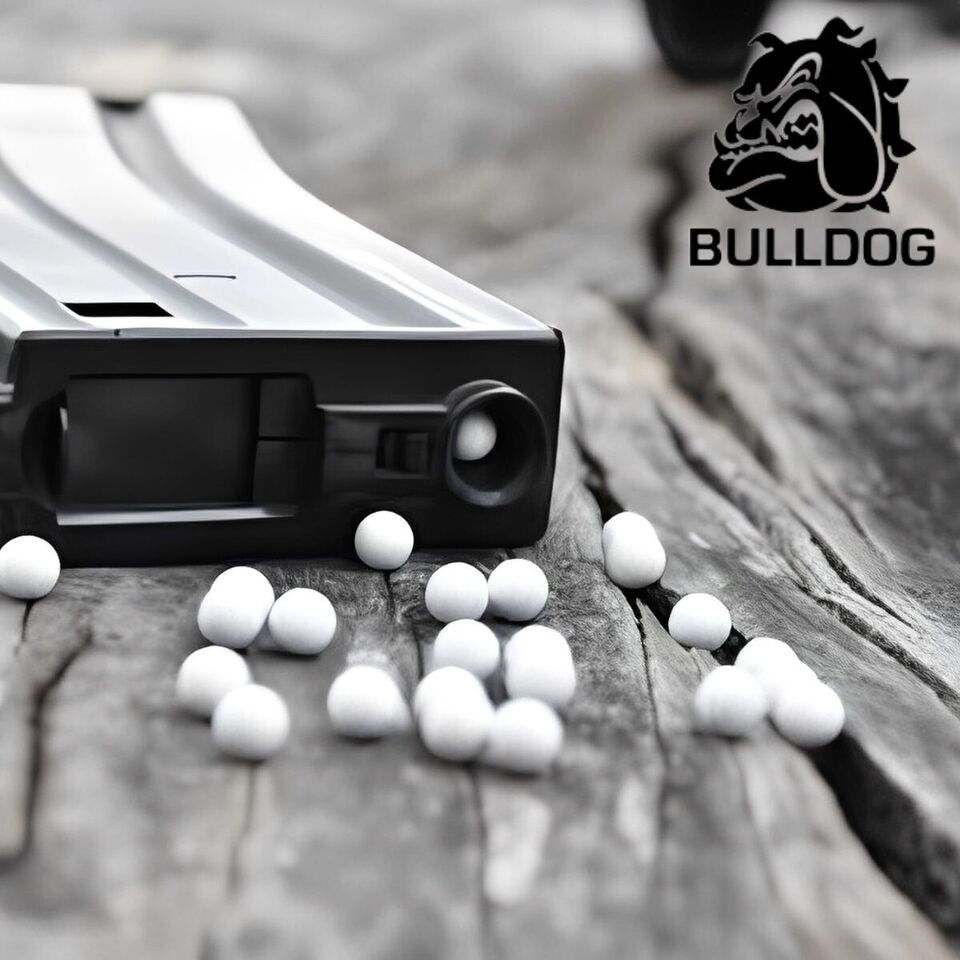 Bulldog Airsoft TM Airsoft BBs  - Bulldog Airsoft TM White Biodegradable 0.20g(6mm) 5000