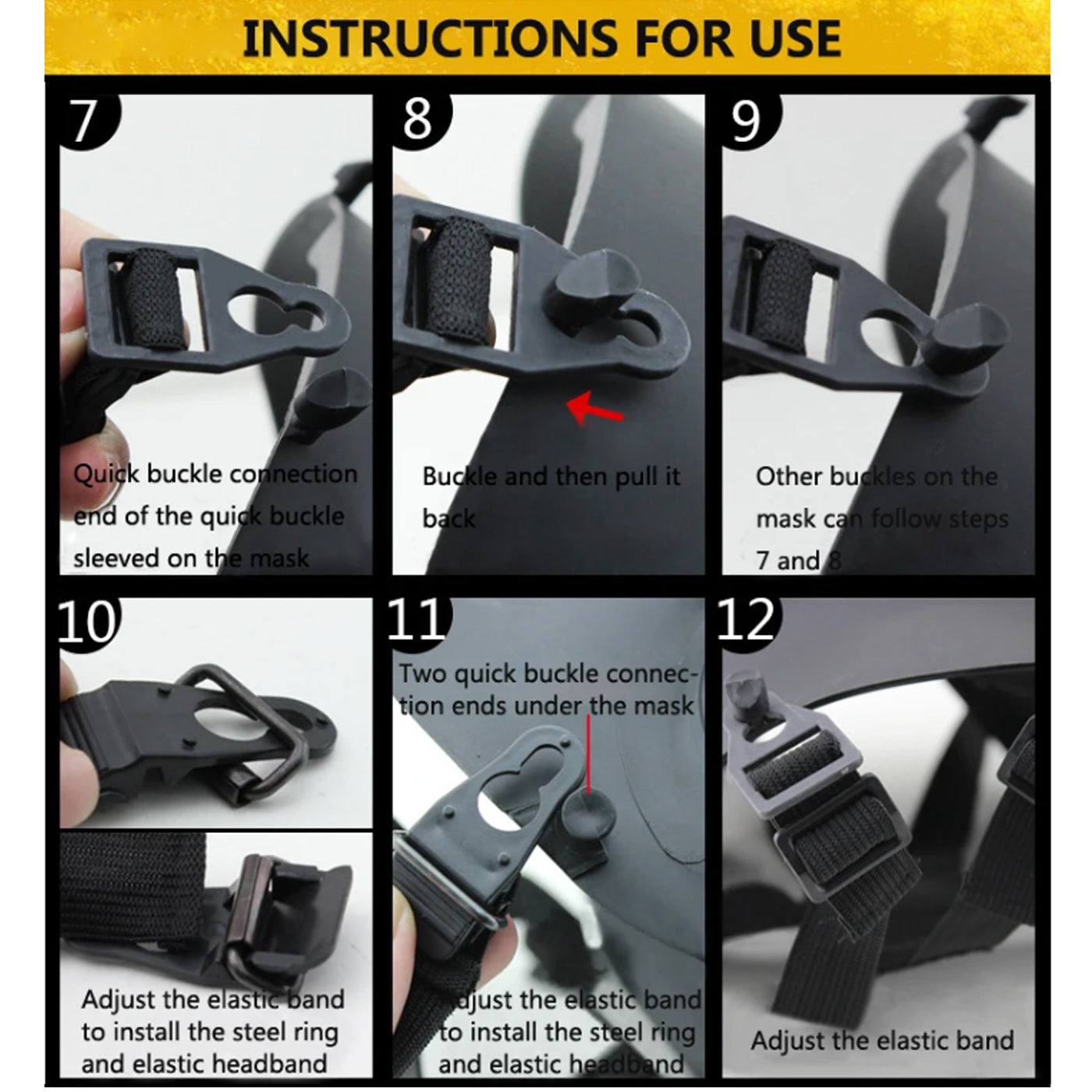 Airsoft Mask Airsoft Full Face Gas Mask w/ Filtration