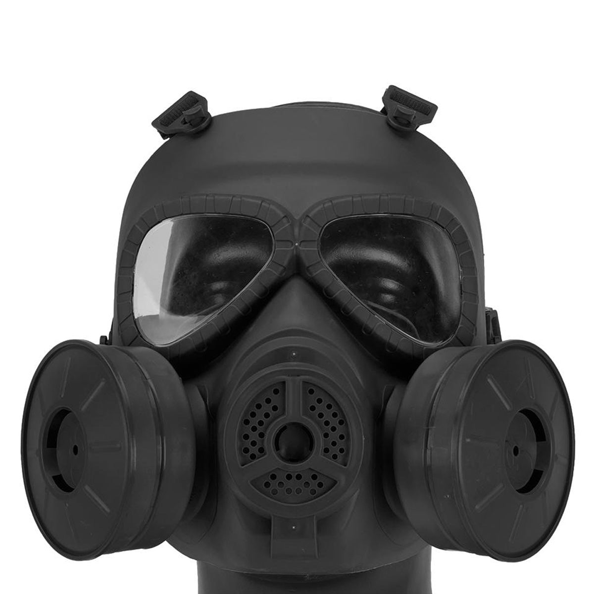 WOSPORT AIRSOFT FULL FACE GAS MASK WITH DOUBLE FILTRATION FANS