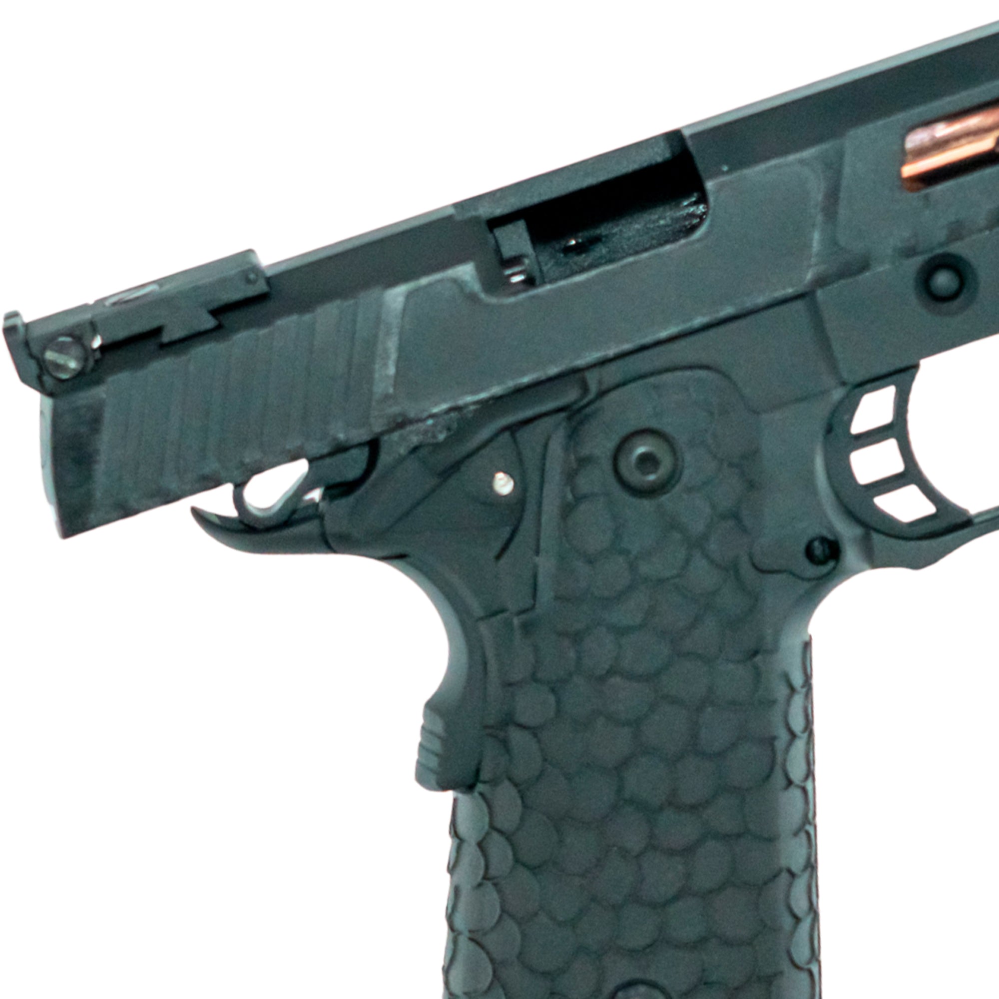 Airsoft Gas Pistol Baba Yaga Combat Master Hi-Capa 5.1 Blowback with Threaded Barrel