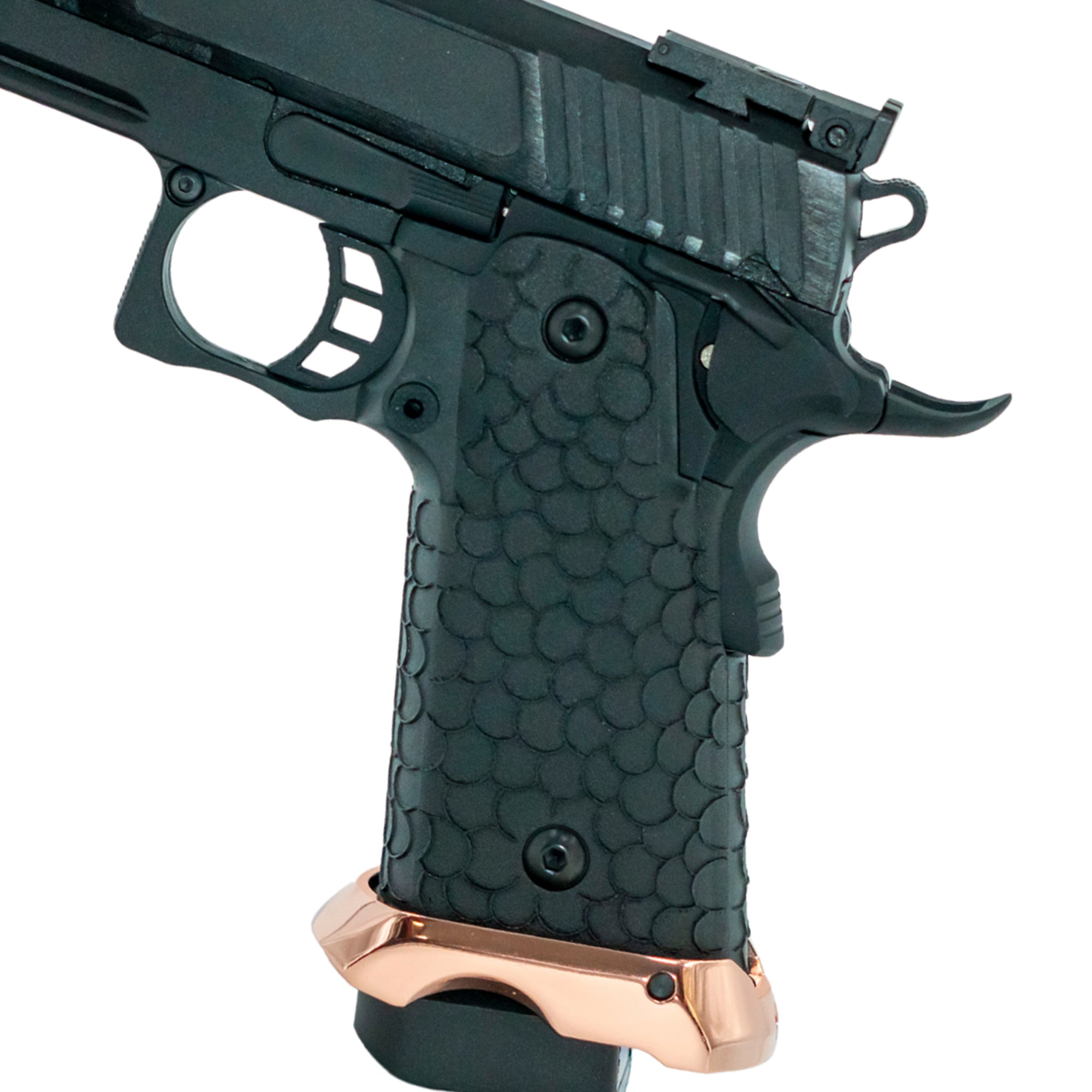Airsoft Gas Pistol Baba Yaga Combat Master Hi-Capa 5.1 Blowback with Threaded Barrel