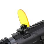 TRIMEX Airsoft Lens Protector Flip-Up Shield Guard - Fits 20mm Rails, Acrylic