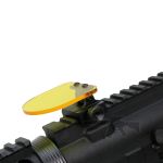 TRIMEX Airsoft Lens Protector Flip-Up Shield Guard - Fits 20mm Rails, Acrylic