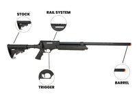 airsoft guns Airsoft Sniper Rifle SR2 Bolt Action R/L - JG Works