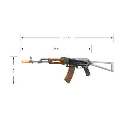 Airsoft Rifle AKS-74N Essential 2.0 AEG 6mm Airsoft Electric Rifle 385 FPS - Umarex