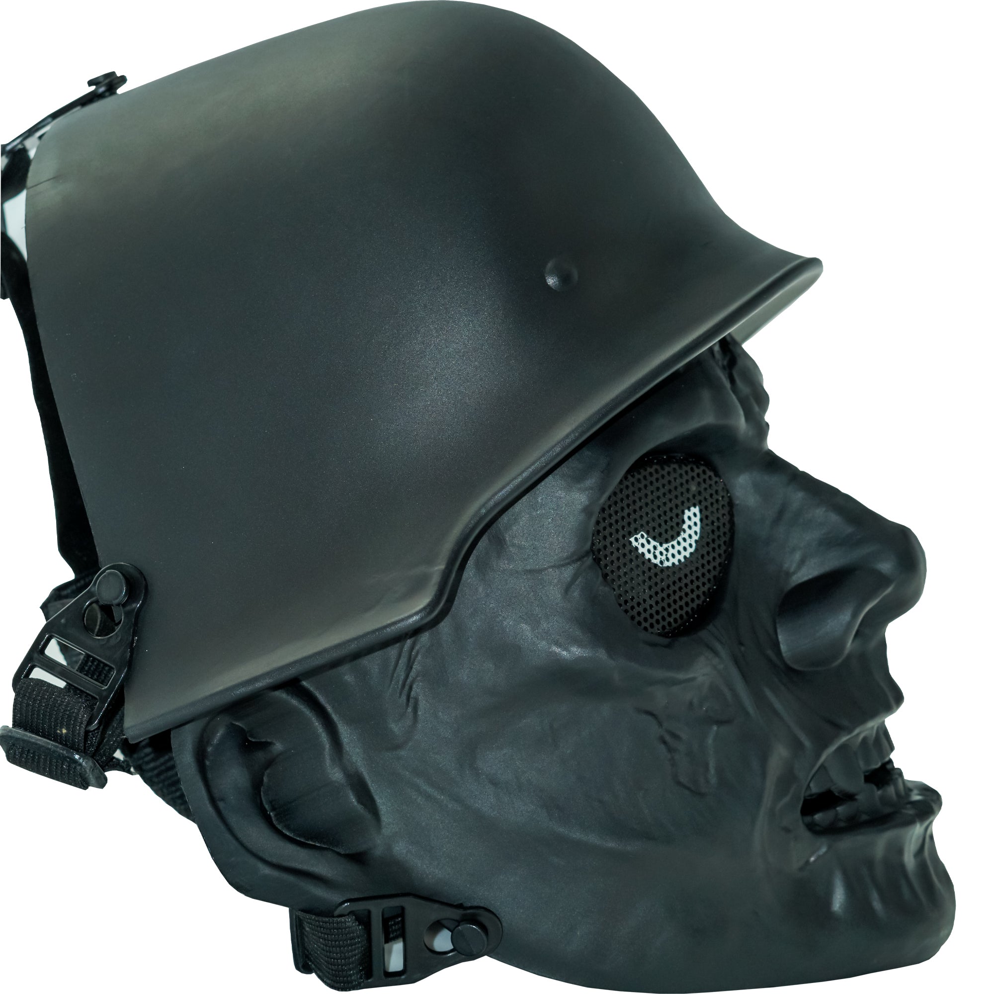 Airsoft Mask Army Zombie Airsoft Mask Black - Halloween Mask