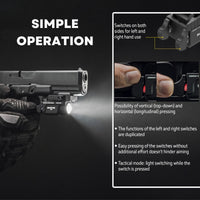 Flashlight Armytek Buckler M1 Pistol-Mounted Tactical Flashlight – 700 Lumens